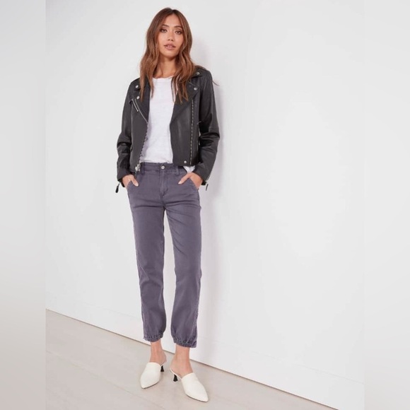 PAIGE Denim - PAIGE Women's Mayslie Jogger Jeans in White Size 30 | 10